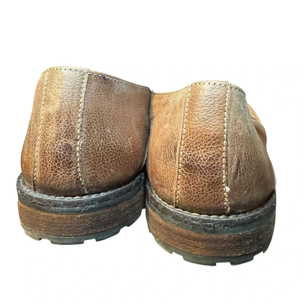 Steve Madden Higgdens Shoes Mens Size 13 Brown Leather Wingtip‎ Oxford Dress